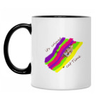 Кружка двухцветная