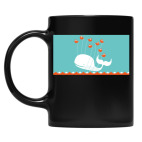 Кружка цветная UV-DTF