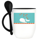 Кружка с ложкой