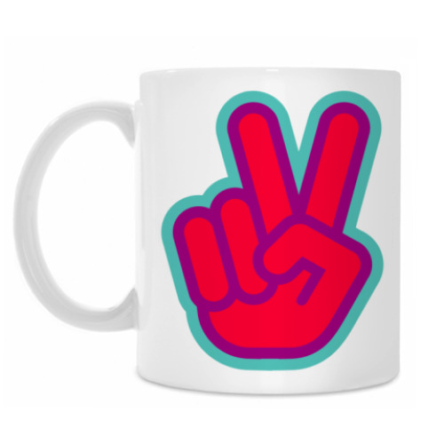 Кружка с принтом We Shall Overcome