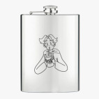 Фляжка стальная