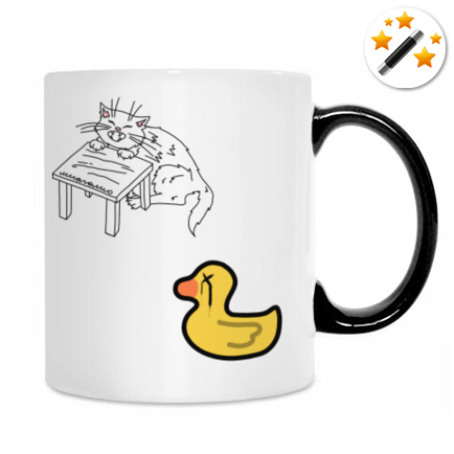 Кружка-хамелеон с принтом сборник миаголио