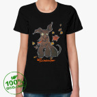 Женская футболка органик