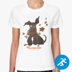 Женская спортивная футболка