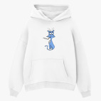 Толстовка худи оверсайз