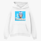 Толстовка худи оверсайз