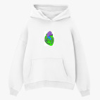 Толстовка худи оверсайз