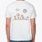 Мужская футболка органик