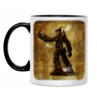 Кружка двухцветная