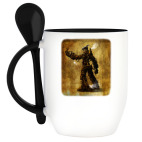 Кружка с ложкой