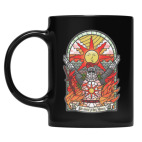 Кружка цветная UV-DTF