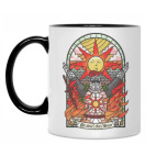 Кружка двухцветная