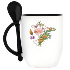 Кружка с ложкой