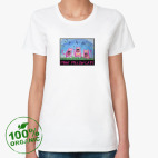 Женская футболка органик
