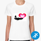 Женская спортивная футболка