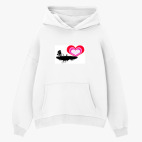 Толстовка худи оверсайз