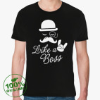 Мужская футболка органик