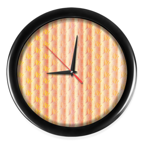 Настенные часы с принтом Background
