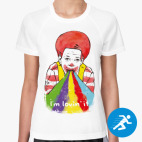 Женская спортивная футболка