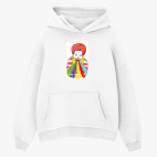 Толстовка худи оверсайз