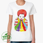 Женская футболка органик