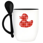 Кружка с ложкой