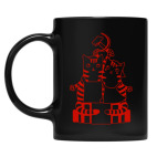 Кружка цветная UV-DTF