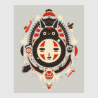 Постер 100 х 120 см Фильмы Мияздаки