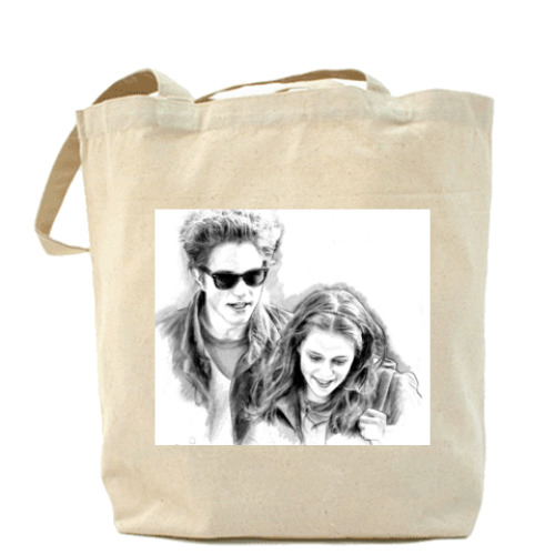 Сумка шоппер с принтом Холщовая сумка