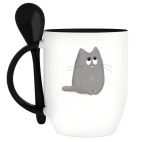 Кружка с ложкой