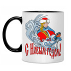 Кружка двухцветная