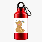 Металлическая бутылка 400 мл UV-DTF