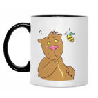 Кружка двухцветная