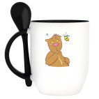 Кружка с ложкой