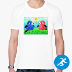 Мужская спортивная футболка