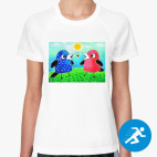 Женская спортивная футболка