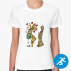 Женская спортивная футболка