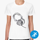 Женская спортивная футболка