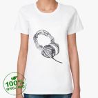 Женская футболка органик