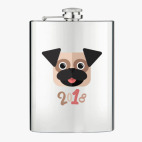 Фляжка стальная