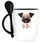 Кружка с ложкой