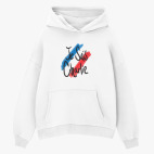 Толстовка худи оверсайз