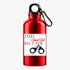 Металлическая бутылка 400 мл UV-DTF