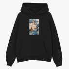 Толстовка худи оверсайз