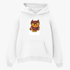 Толстовка худи оверсайз