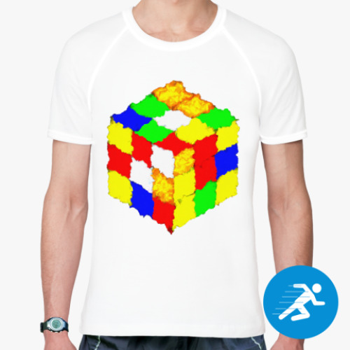 Спортивная футболка Кубик Рубика