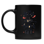 Кружка цветная UV-DTF