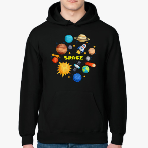 Толстовка худи Space (Космос)
