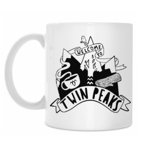 Кружка с принтом Сериал Твин Пикс Twin Peaks
