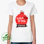 Женская футболка органик